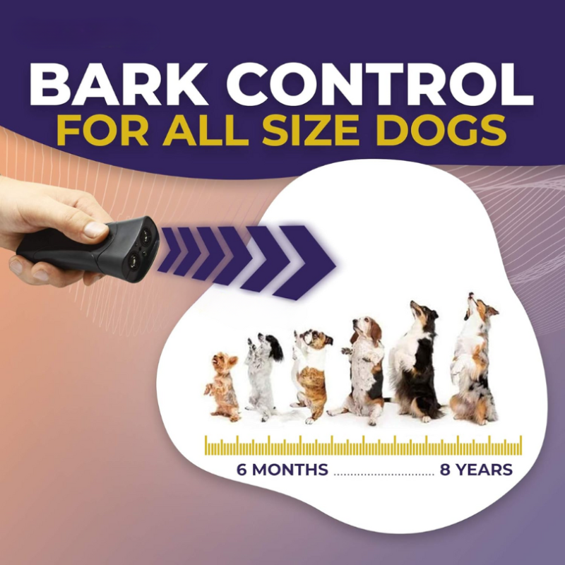 DogFri™ BarkControl: Ultralyd Bark Kontrollere Og Uddannelse Enhed