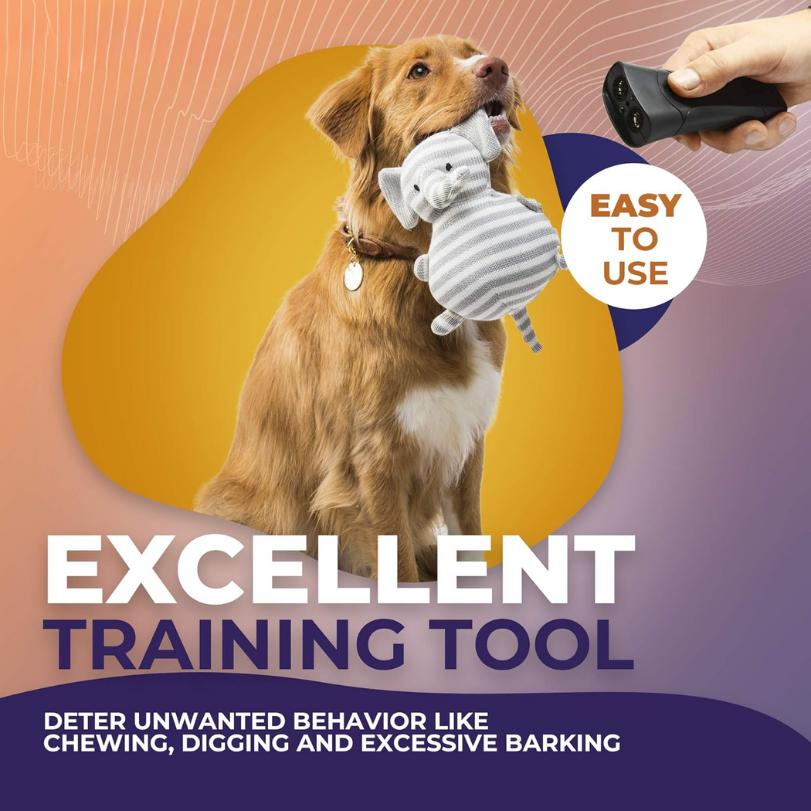 DogFri™ BarkControl: Ultralyd Bark Kontrollere Og Uddannelse Enhed