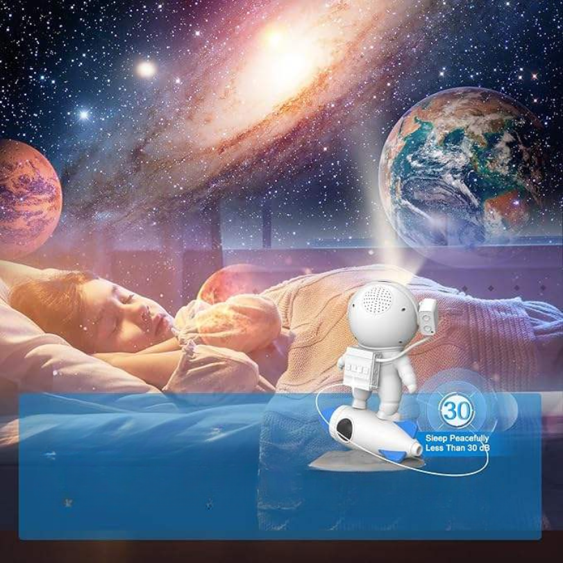 Ledsen™ AstronautProjector – LED Astronaut Galaxy Projektor Nat Lys