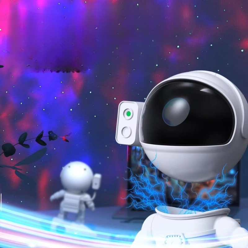Ledsen™ AstronautProjector – LED Astronaut Galaxy Projektor Nat Lys
