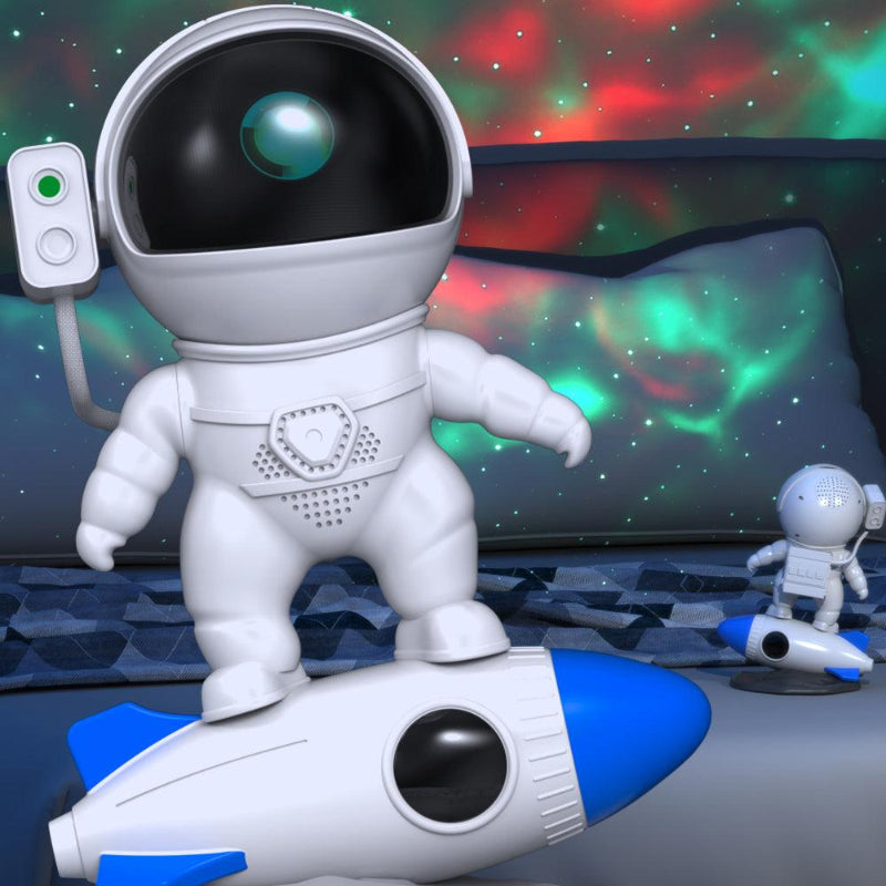 Ledsen™ AstronautProjector – LED Astronaut Galaxy Projektor Nat Lys