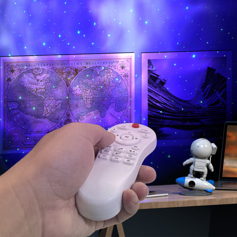 Ledsen™ AstronautProjector – LED Astronaut Galaxy Projektor Nat Lys