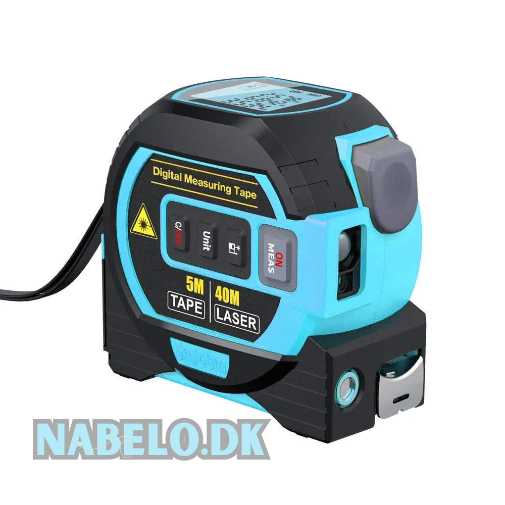 InfralaserTape - 3-In-1 Infrarød Laser Bånd Mål