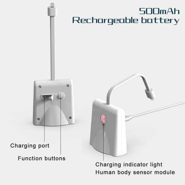 Ledsen™ ToiletLight: Bevægelse Sensor Toilet Nat Lys