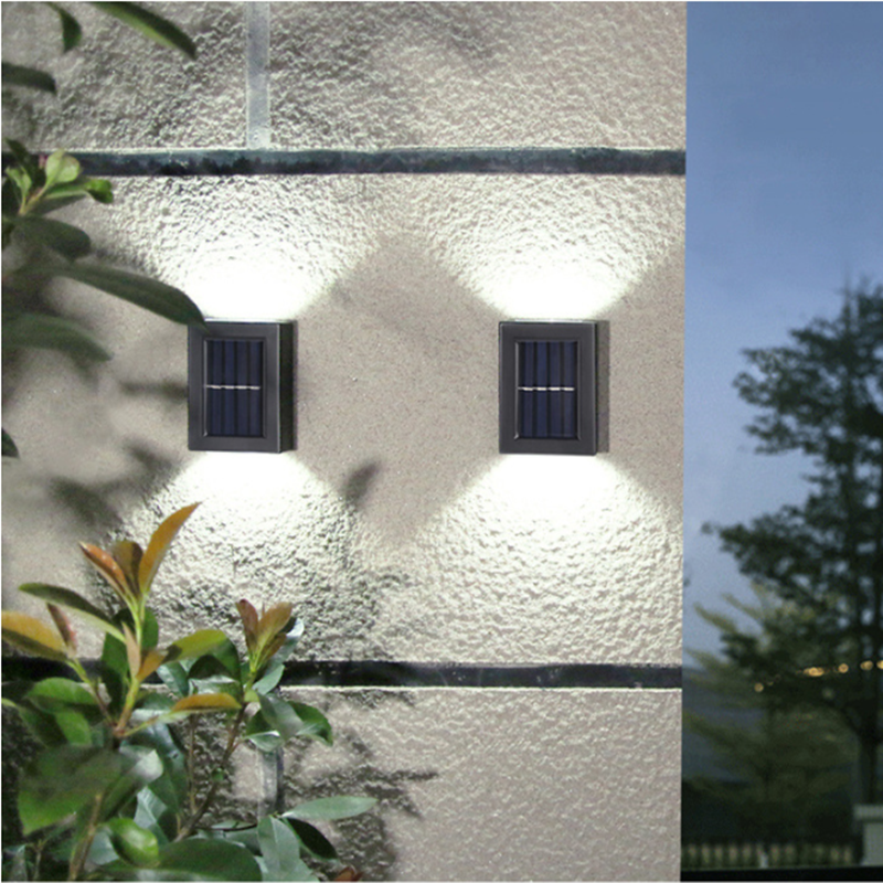 Ledsen™ WallLight: Solar Dobbelt Skygge Væg Lys