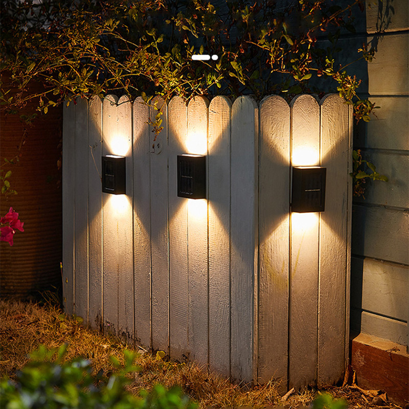 Ledsen™ WallLight: Solar Dobbelt Skygge Væg Lys