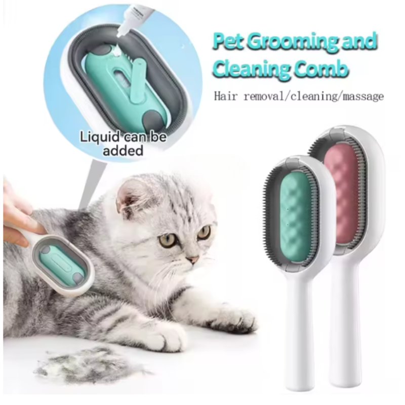 DogCatFri™ GroomingBrush 1+1 GRATIS: Dyrehårfjerner Og Massagebørste
