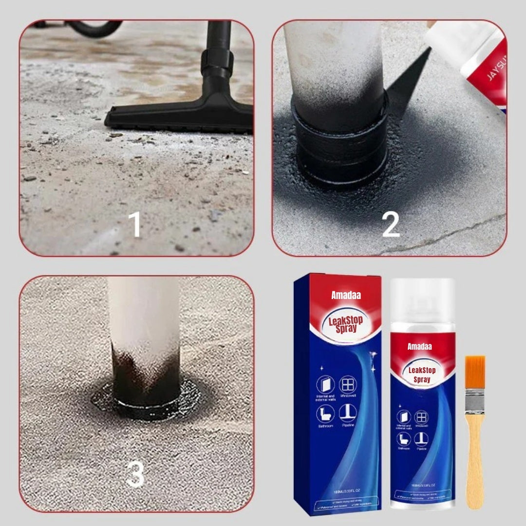 LeakStop Spray – Direkte og holdbar beskyttelse mod lækager