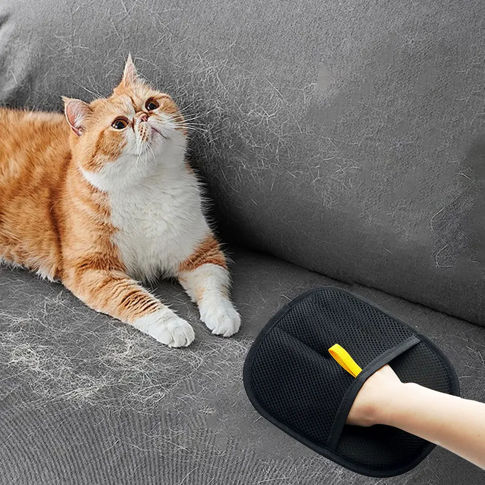 DogCatFri™ CleaningGloves 1+1 GRATIS: Elektrostatisk Dyrehårfjerner Handsker