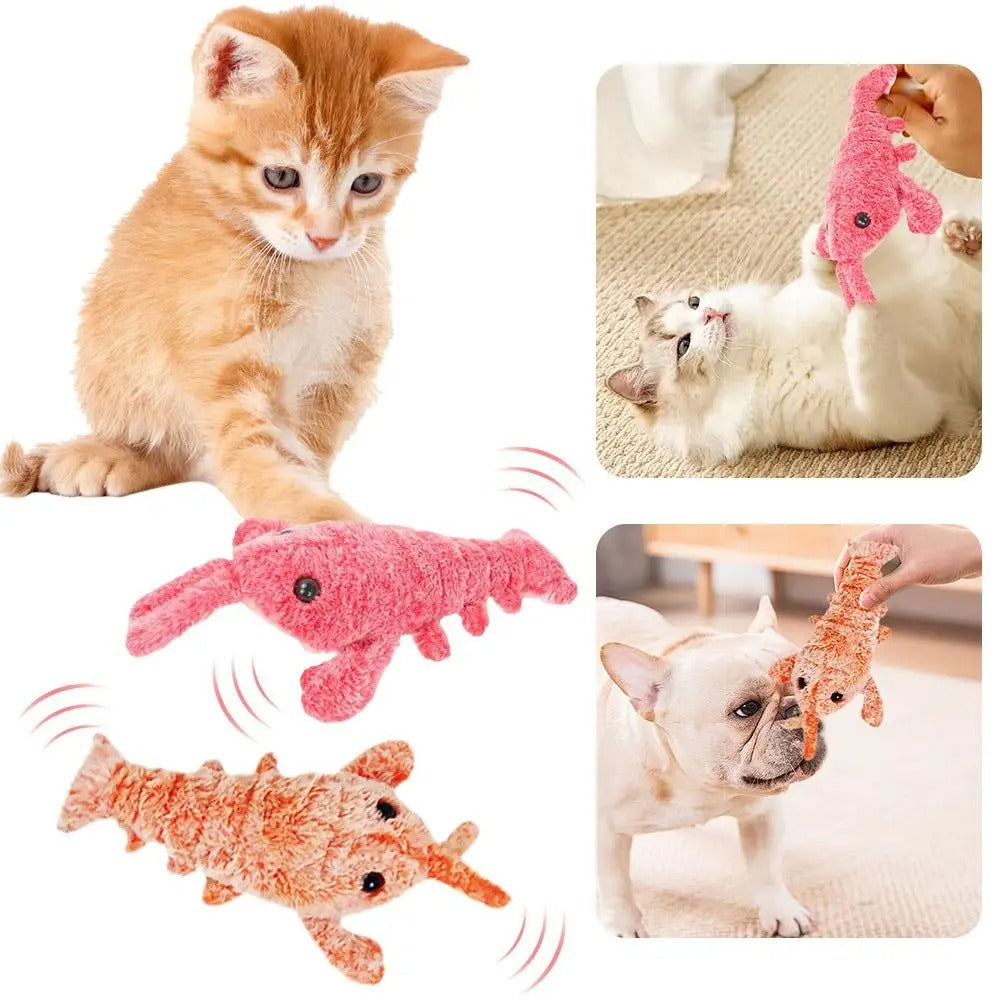 DogCatFri™ PlushToy - Interaktivt Plyslegetøj Til Kæledyr