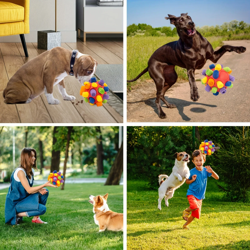 DogFri™ PetPuzzle - Interaktivt Puslespil Kæledyr Legetøj