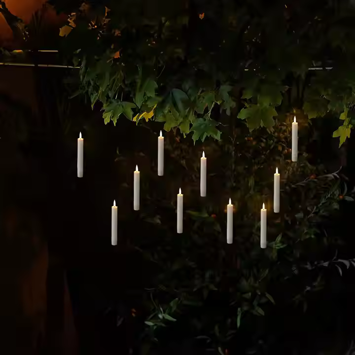 Ledsen™ FloatingCandles - Svævende LED Lys Med Stav Fjernbetjening Controller