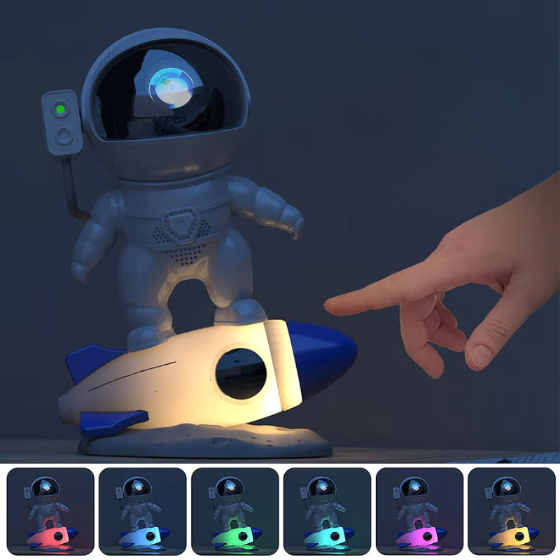 Ledsen™ AstronautProjector – LED Astronaut Galaxy Projektor Nat Lys