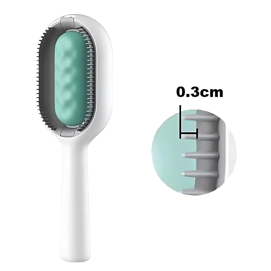 DogCatFri™ GroomingBrush 1+1 GRATIS: Dyrehårfjerner Og Massagebørste