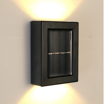 Ledsen™ WallLight: Solar Dobbelt Skygge Væg Lys