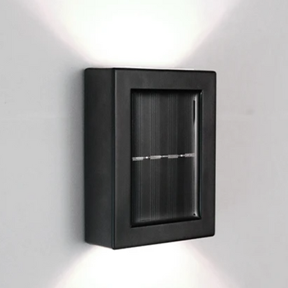 Ledsen™ WallLight: Solar Dobbelt Skygge Væg Lys