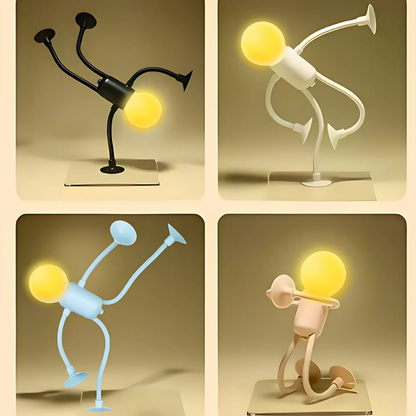 Ledsen™ FigureLamp 1+1 GRATIS: Blød Lys Fleksibel Figur Natlampe