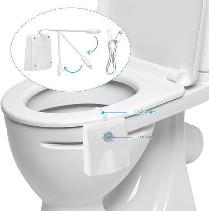 Ledsen™ ToiletLight: Bevægelse Sensor Toilet Nat Lys