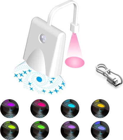Ledsen™ ToiletLight: Bevægelse Sensor Toilet Nat Lys