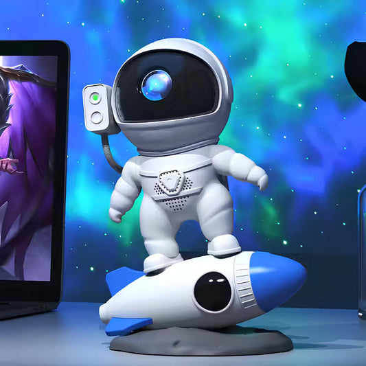 Ledsen™ AstronautProjector – LED Astronaut Galaxy Projektor Nat Lys