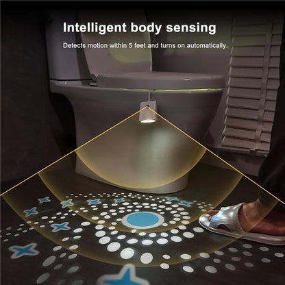 Ledsen™ ToiletLight: Bevægelse Sensor Toilet Nat Lys