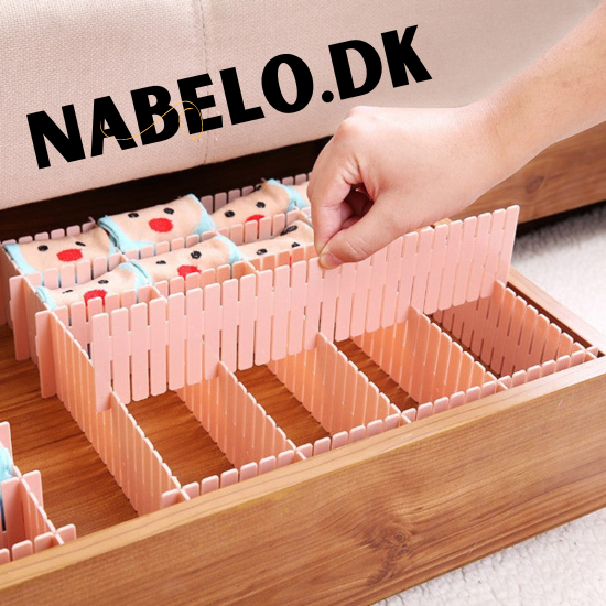 Globetrek° AdjustableOrganizer - Justerbar Skuffeorganisator Til Flere Formål