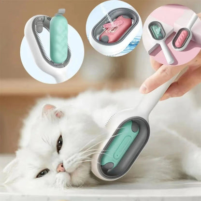 DogCatFri™ GroomingBrush 1+1 GRATIS: Dyrehårfjerner Og Massagebørste