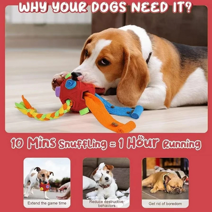 DogFri™ PetPuzzle - Interaktivt Puslespil  Kæledyr Legetøj