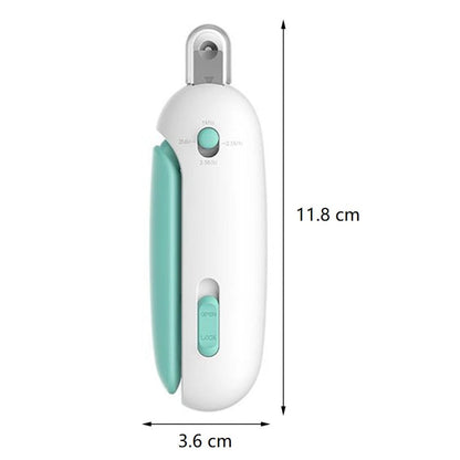 DogCatFri™ PushClippers: Justerbar Rund Kæledyr Skub Clipper