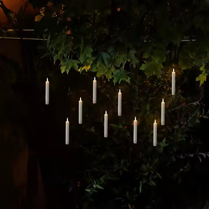 Ledsen™ FloatingCandles - Svævende LED Lys Med Stav Fjernbetjening Controller