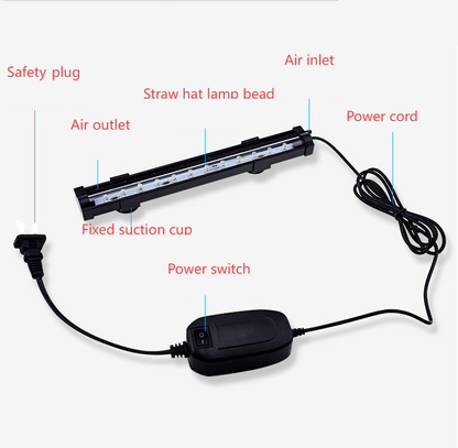 Ledsen™ GlowBubble: LED-Akvarium Farverigt Glød Boble Lys