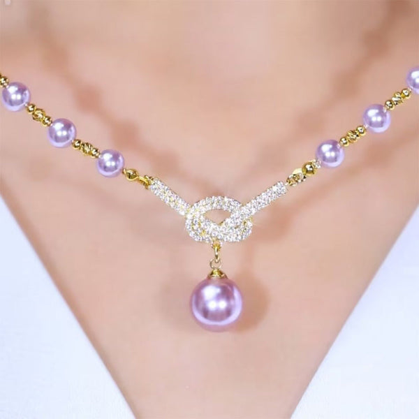 Jewelance™ PearlNecklace 1+1 GRATIS: Kvinders Elegant Perleperle Halskæde